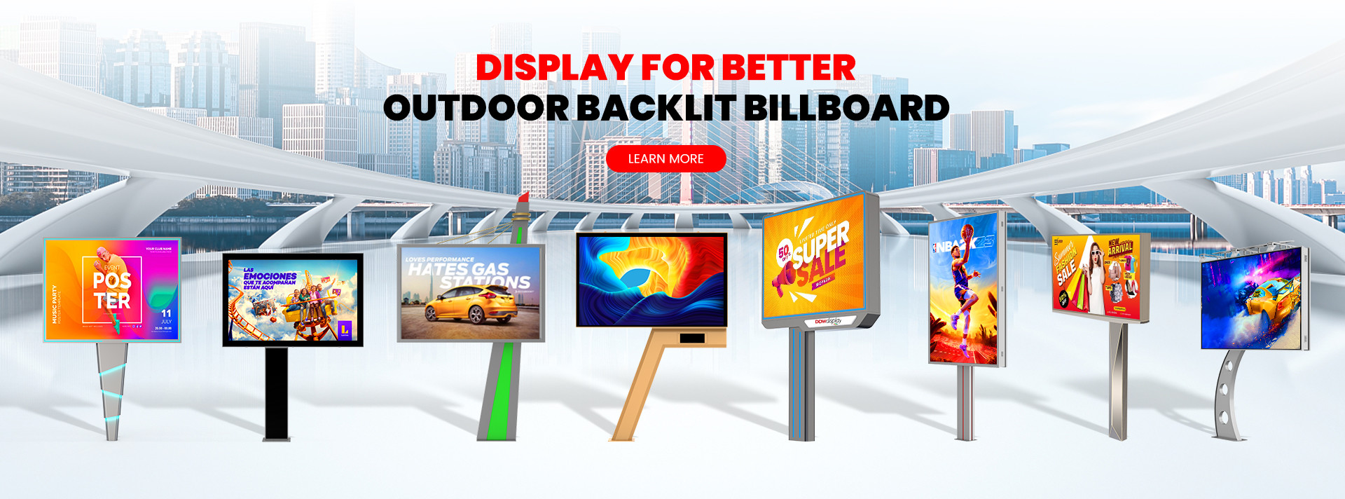 kualitas Kolam led billboard pabrik