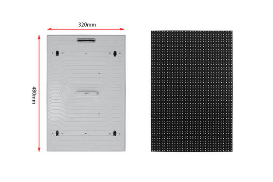 Layar LED 3D Mata Telanjang, Layar Led Penuh Warna Luar Ruangan P5.7