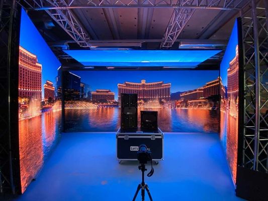 P1.95 P2.5 P2.6 Produksi Virtual Xr Layar LED 7680hz Film Studios 3d Immersive