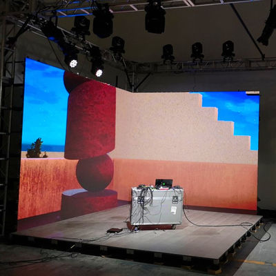 P1.57 P1.87 P2.5 Layar LED Imersif Kecerahan Rendah Dan Teknologi Abu-Abu Tinggi