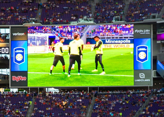 Penuh Tahan Air Luar Ruangan P4 P5 P6 P8 P10 luar ruangan Tampilan Layar Led Besar Dengan Kabinet Aluminium Die-casting