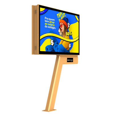 DDW Desain high end 8000nits p6 Front IP65 led screen waterproof billboard iklan luar ruangan