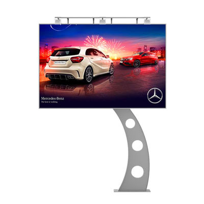 Disesuaikan desain high end IP65 p6 8000nits baja led billboard untuk dijual outdoor led billboard