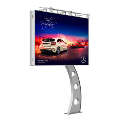 Disesuaikan desain high end IP65 p6 8000nits baja led billboard untuk dijual outdoor led billboard