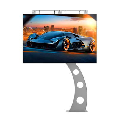 IP65 tahan air p6 8000nits baja iklan layar digital luar led papan reklame