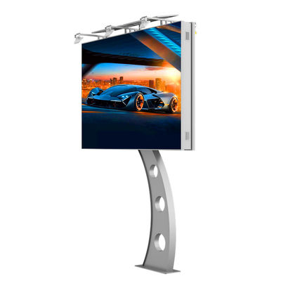 IP65 tahan air p6 8000nits baja iklan layar digital luar led papan reklame