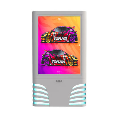 IP65 tahan air 8000nits profil aluminium p4 p5 p6 p8 p10 mupi digitalled signage display digital