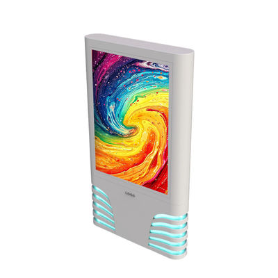 Mudah instalasi 8000nits p4 p5 p6 p8 p10 layar tampilan aluminium luar LED digital signage