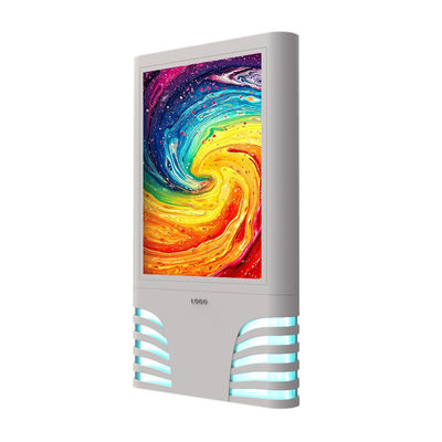 Mudah instalasi 8000nits p4 p5 p6 p8 p10 layar tampilan aluminium luar LED digital signage