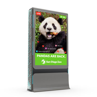 Kecerahan tinggi IP65 p4 p5 p6 p8 p10 8000nits 3840hz tampilan digital luar