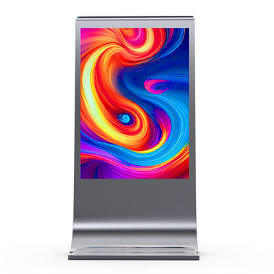 Mudah instalasi P4 P5 P6 P8 P10 8000nits 3840hz mupi tampilan luar led digital signage