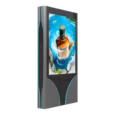 Desain high-end yang disesuaikan P4 P5 P6 P8 P10 10000nits 3840hz mupi tampilan luar led digital signage
