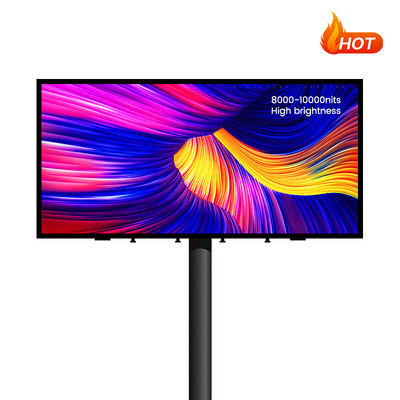 Iklan Led Board Layar LED Iklan komersial P6.67 Layar LED Luar Ruang Warna Lengkap 8000cd/sqm 960*960mm