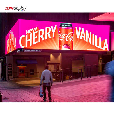 Iklan Led Board Layar LED Iklan komersial P6.67 Layar LED Luar Ruang Warna Lengkap 8000cd/sqm 960*960mm