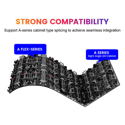 3840hz P2.976 P3.91 P4.81 video panggung dinding penyewaan layar LED