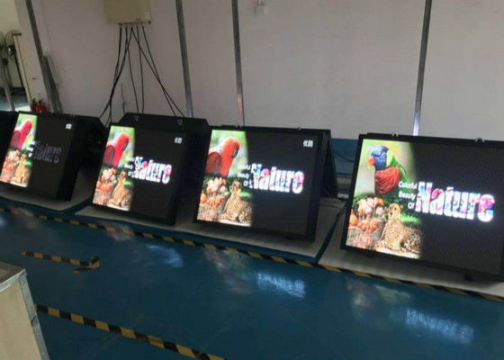 Double Side Front Maintenance LED Screen P4mm Dengan Kabinet Pembukaan Depan