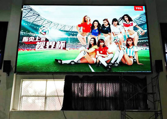 Indoor P5 Depan Layanan Layar LED Layar Lebar Sudut Pandang Tinggi Menyegarkan Rat