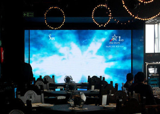Theater HD LED Video Wall 4mm Pixel Pitch Penyewaan Layar LED Definisi Tinggi