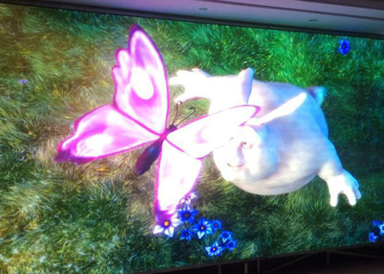 Full Color P10 HD LED Video Wall Layar Video LED Fleksibel Ringan