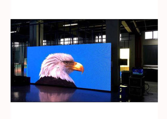 SMD Black P6 Indoor Layar LED Penuh Warna 900 - 1500 Nits Brightness Brightness