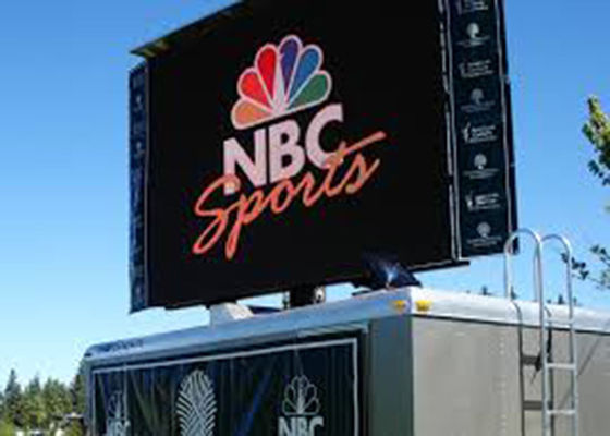 P10mm Layar Tahan Air Vled Sewa Layar Besar Luar Ruangan Penuh Warna 10000dots / M2