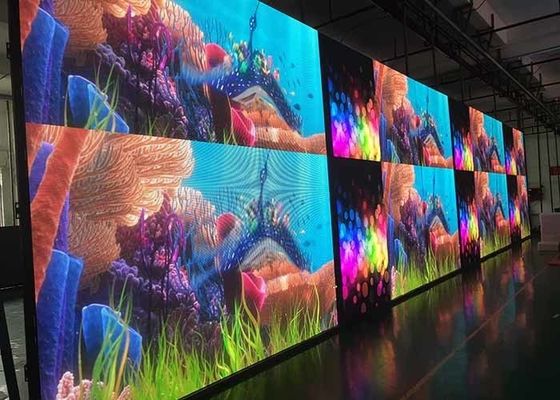 Sewa Dinding Video LED P5 Dalam Ruangan Kecerahan Dapat Disesuaikan Untuk Acara / Panggung Teater