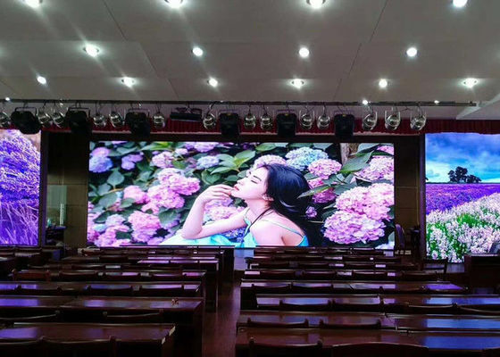 Pitch 2mm HD LED Panel Dinding Video High Definition Indoor LED Panel Backdrop