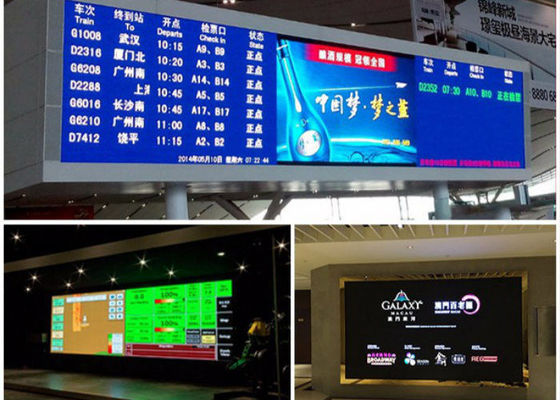 Panel Video Wall LED PH3mm HD Iklan TV Layar Sudut Pandang Lebar