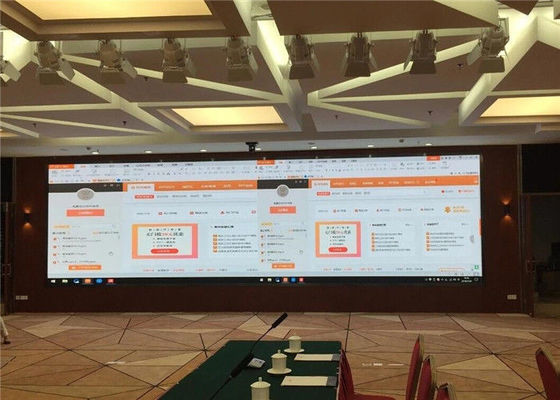 Ultra HD P1.923 layar LED dalam ruangan Layar Penuh Warna LED Kecerahan Tinggi