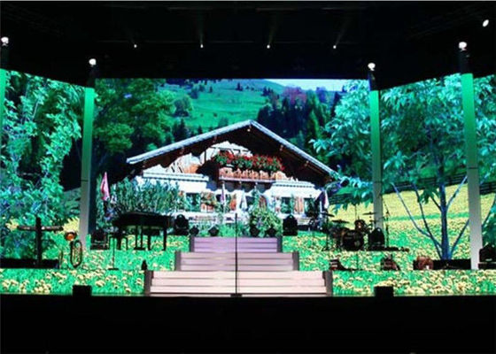 SMD2121 P3.91 Layar LED Stage Indoor Led Advertising Board Hemat Energi