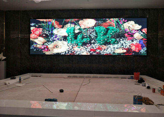 Wall Mounted Front Service LED Display 10 Mm Pixel Pitch IP65 SMD 3528