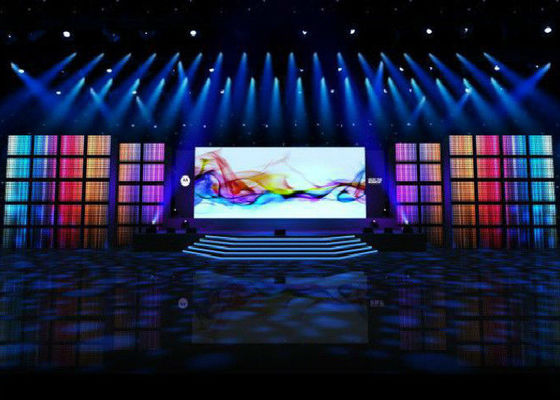 Dinding Indoor LED Video Portable P5 Populer Layar Backdrop LED Untuk Panggung