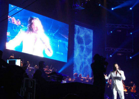 Layar Panggung Rental High Brightness P6.25mm Penuh Warna Untuk Indoor