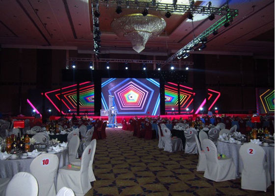 Backdrop Panggung Indoor Full Color LED Display Panel P2.9 Dengan 4000Hz Refresh Rate