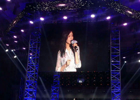 P4.8 Sewa Dalam Ruangan Layar Iklan Led Besar Panel Video Led Penuh Warna