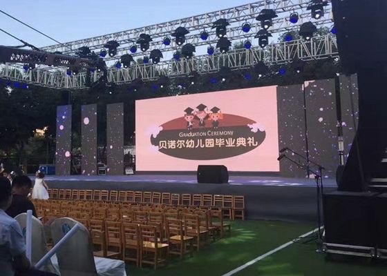 Modul Led Luar Ruangan Penuh Warna 6000nits SMD2121 6mm Pixel