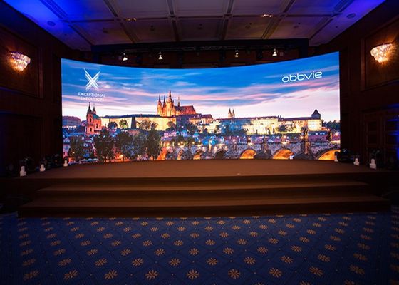 Tampilan LED Penyewaan 1R1G1B P6 45W 1500cd / M2