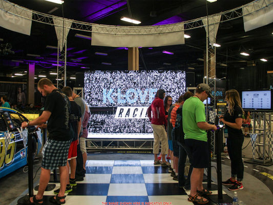 1500nits P5mm SMD3528 Aluminium Layar LED Tetap Dalam Ruangan