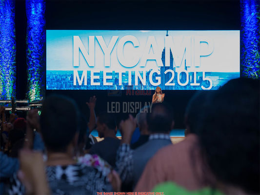 Acara Publik Tampilan LED Penyewaan Dalam Ruangan SMD2020 840nits P3.91