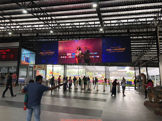 Aluminium 1200nits P2.9 Sewa Panel Video LED SMD2020