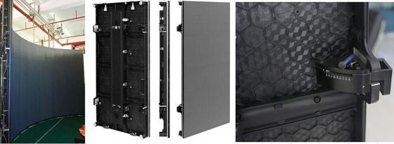 280W / M2 P3.91 1200nits Rental LED Display 500 * 1000mm