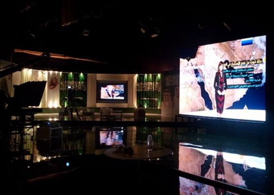 6500nits P12 Outdoor Perimeter LED Display 2R1G1B Untuk Stadion