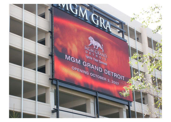 7500nits Fixed Outdoor LED Display 16mm Pixel Stadium Layar LED