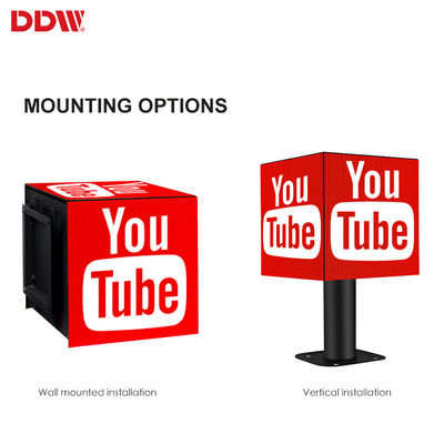 Indoor Custom P2.5mm Led Magic Cube, Layar Video Led Cube Display