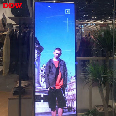 Iklan Video Digital Layar Cermin LED Dalam Ruangan Ultra Tipis Portabel P1.75 P2 P2.5