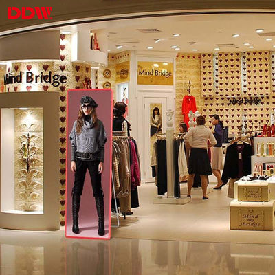 Iklan Video Digital Layar Cermin LED Dalam Ruangan Ultra Tipis Portabel P1.75 P2 P2.5