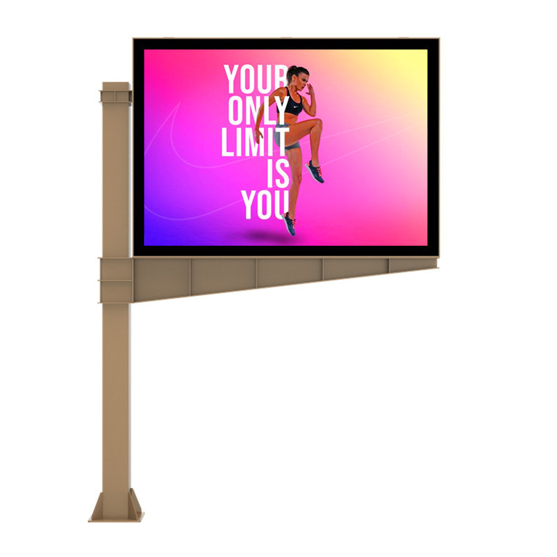 P6 8000nits desain custom high end IP65 tahan air led layar billboard iklan luar ruangan