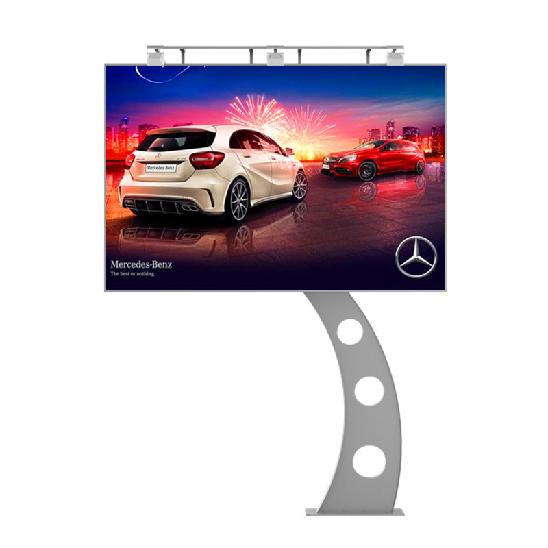 Disesuaikan desain high end IP65 p6 8000nits baja led billboard untuk dijual outdoor led billboard
