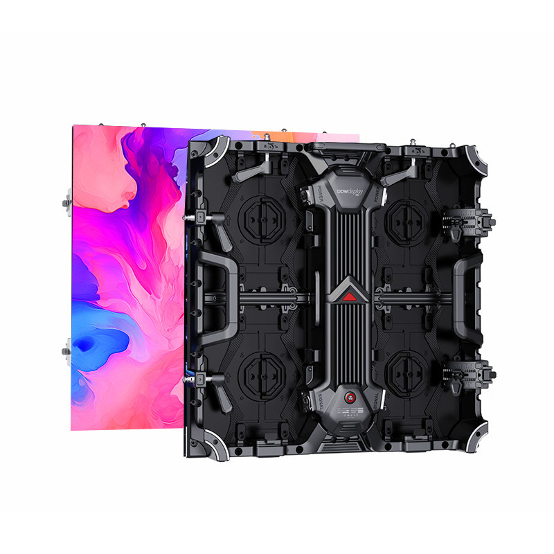 P3.91 Pemandangan LED sewa panggung dengan frekuensi perubahan bingkai 50/60hz dan 800cd/m2 Kecerahan